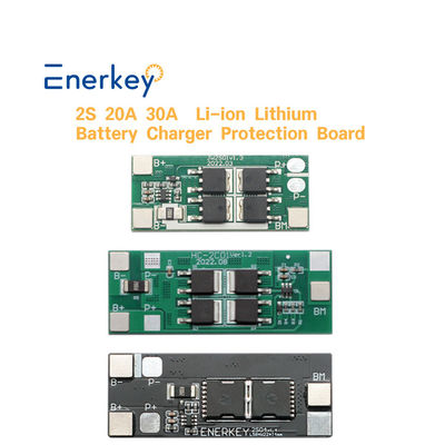 खरीदें Enerkey 2S 20A 30A लिथियम आयन लिथियम बैटरी 18650 चार्जर पीसीबी बीएमएस सुरक्षा बोर्ड ड्रिल मोटर के लिए ऑनलाइन निर्माण