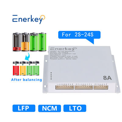 खरीदें Enerkey 8s 10s 12s 16s 20s 8a स्मार्ट एक्टिव बैलेंसर लिथियम बैटरी सेल बैलेंसिंग बोर्ड ऑनलाइन निर्माण