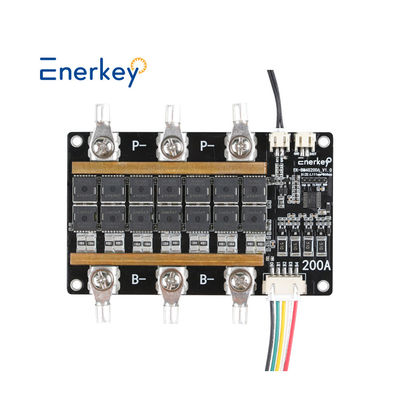 Enerkey 4S LifePo4 BMS 200A 3.2V सुरक्षा बोर्ड ऑटोस्टार्ट इन्वर्टर के लिए 12.8V बैटरी पैक