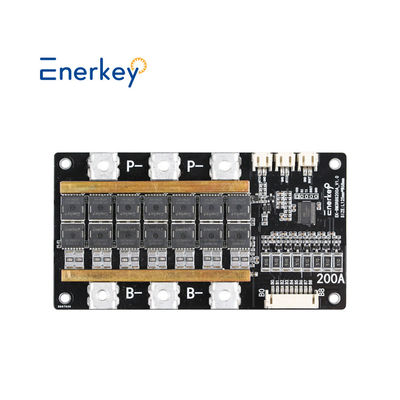 Enerkey 3S 200A लिथियम बैटरी BMS LiFePO4/Li-ion/Lto/SIB इलेक्ट्रॉनिक कार के लिए संतुलन के साथ सुरक्षा बोर्ड