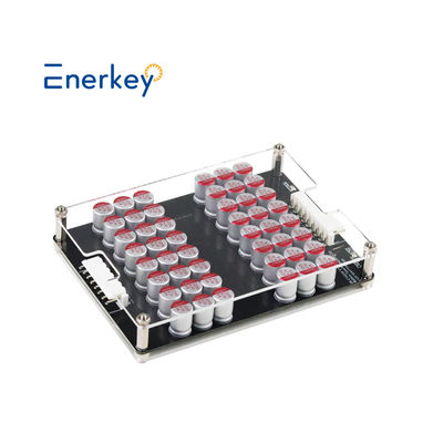 Enerkey 12S 13S 14S 15S 16S 5A बैटरी एक्टिव बैलेंसर इलेक्ट्रिक कार के लिए एक्रिलिक प्लेट लिथियम आयन/एलटीओ/लाइफपो4 इक्वेलाइजर के साथ